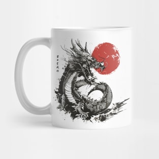 japanese dragon Mug